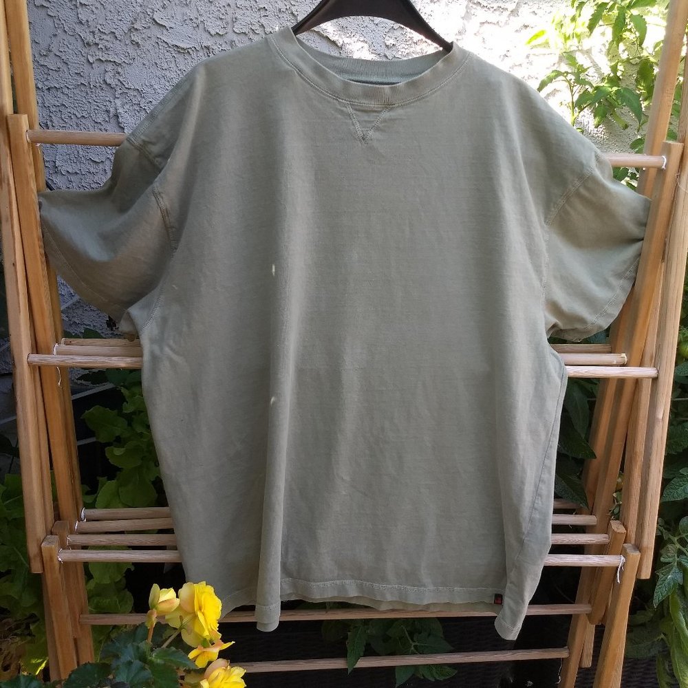 Woolrich light army green olive cotton short sleeve tshirt 🎈HOST PICK🎈